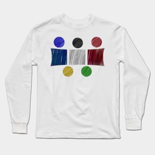 Flag France Olympic Long Sleeve T-Shirt